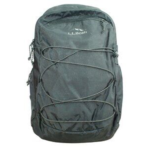LL Bean Big Kids Comfort Carry Laptop Pack 30L School Trail Backpack Black